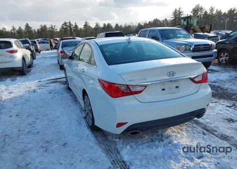 2014 Hyundai Sonata Se z USA, uszkodzony, nr VIN 5NPEC4ACXEH841489